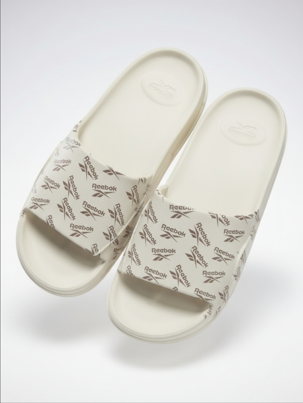 Reebok | Recovery Foam Classic Logo Monogrammed After Workout Slides -NWT!